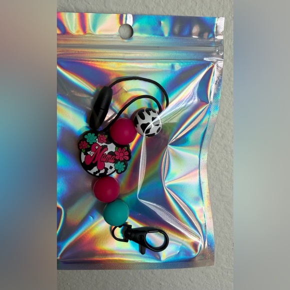 JP's Designs Accessories - Mama Silicone Beaded Car Freshie Hanger/ Keychain